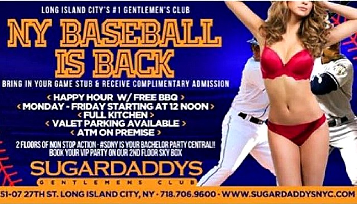 NY Baseball Is Back At Sugar Daddy’s
