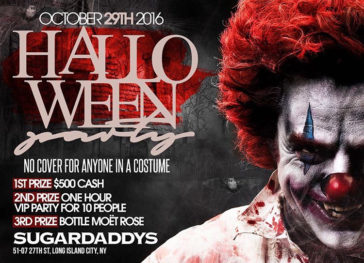HALLOWEEN COSTUME PARTY AT SUGARDADDYS NYC